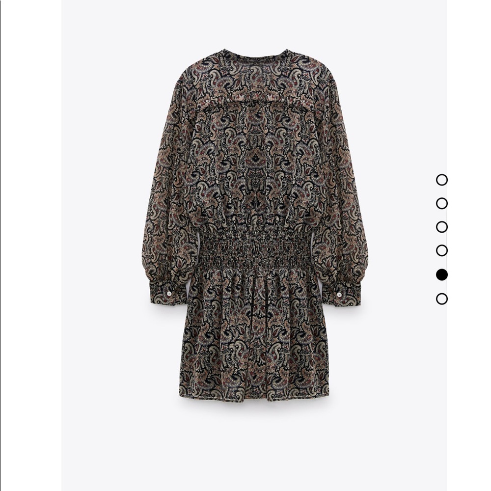 ZARA printed mini dress - Picture 9 of 11